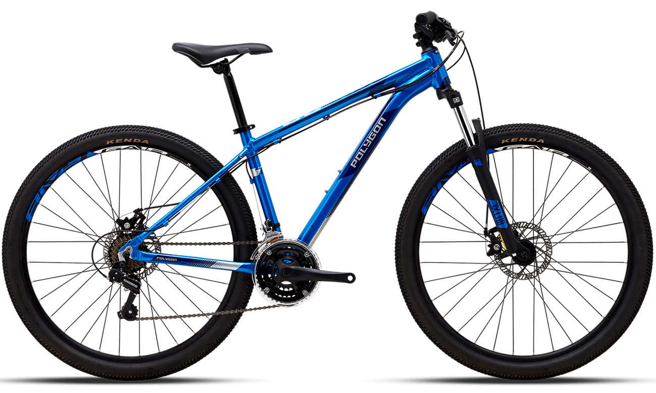 Фотография Велосипед POLYGON CASCADE 2 27,5" 2021, размер М, blue